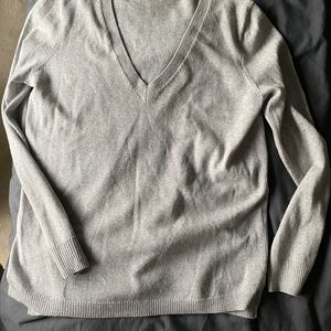 Madewell Wool & Cashmere V-neck Sweater